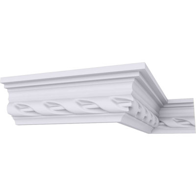 Moulure couronnée H 2 1/8 po x P 1 5/8 po x F 2 5/8 po x L 94 1/2 po