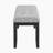 OCEANIC LIGHT GREY DINING BENCH