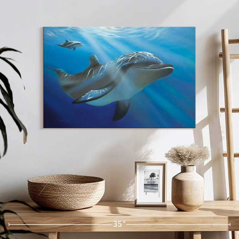 Brampt Evening Dive, 16" H x 24" W