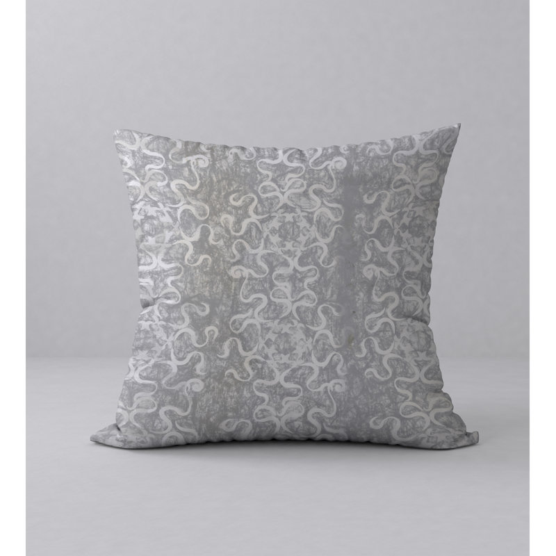 Superbe housse de coussin carrée/insert, 24" X 24"