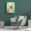 Art mural sur toile tendue - John Hovenstine, art mural Corgi pour le salon, la chambre à coucher ou le bureau - 14 x 19