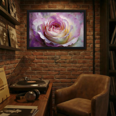 Plantes et fleurs, impression d'art sur toile