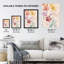 Abstract Orchid Flowers Watercolour Wall Art Print