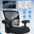 500LBS Big and Tall Mesh Office Chair,Adjustable Executive Office Chair with 4D adjustable Armrests&Back Reclining