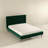 Dillon Velvet Platform Bed Queen-1059524039