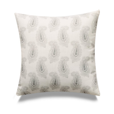 Paisley Print With Polyester Insert Pillow