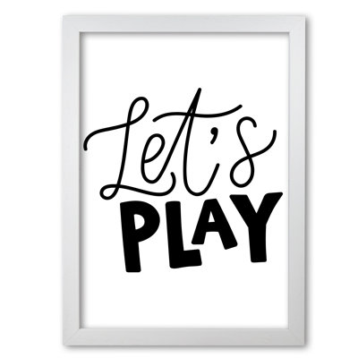 Let's Play - Print
