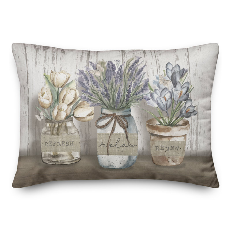 Coussin intérieur / extérieur Bath Florals