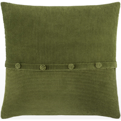 Housse et insert de coussin en velours côtelé
