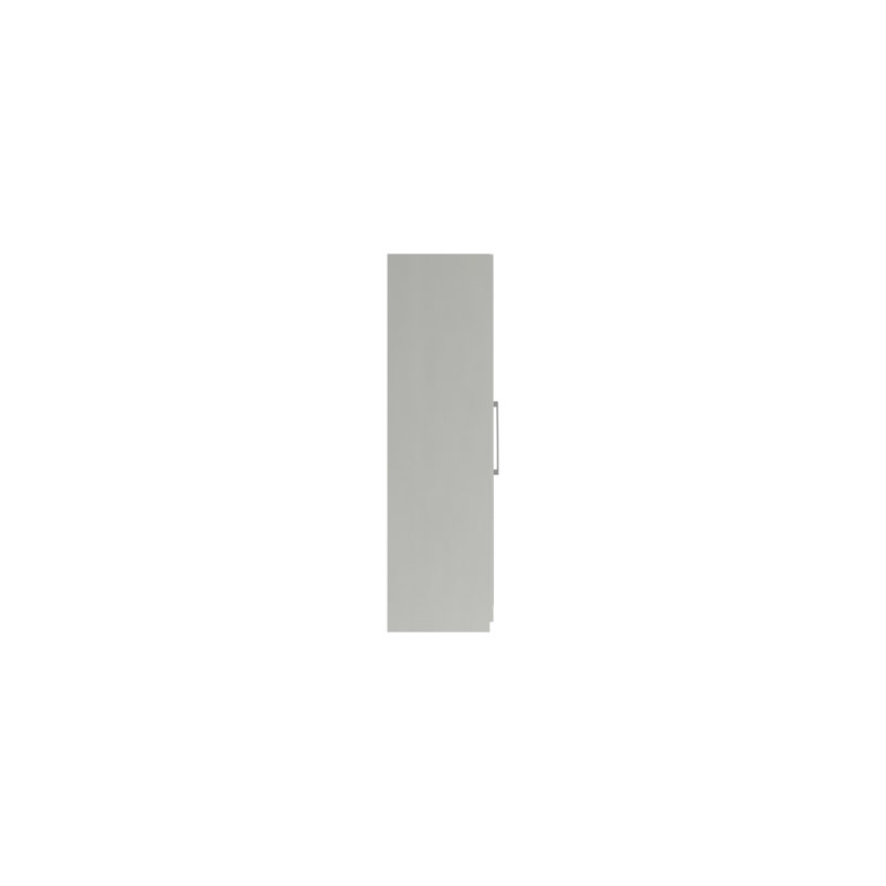 Allenna 4 Door Manufactured Wood Wardrobe, White Gloss