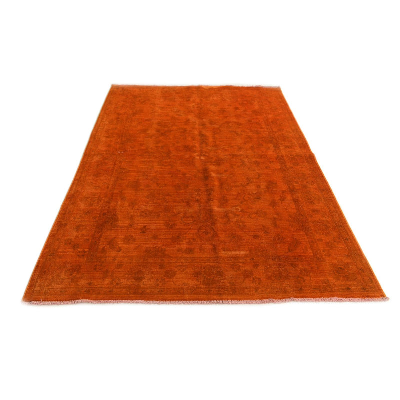 Tapis de couloir orange 8 pi Perez