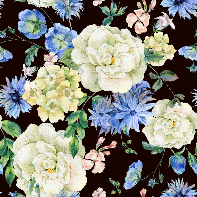 Peel & Stick Wall Mural, 10.42' W x 10.42' L