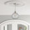 Luminaire suspendu sphère 1 lumière Baptista