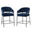 Tabouret de comptoir rembourré Sheriden-722033292