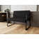 Waterfall Waiting Reception Loveseat Sled Base Metal Frame