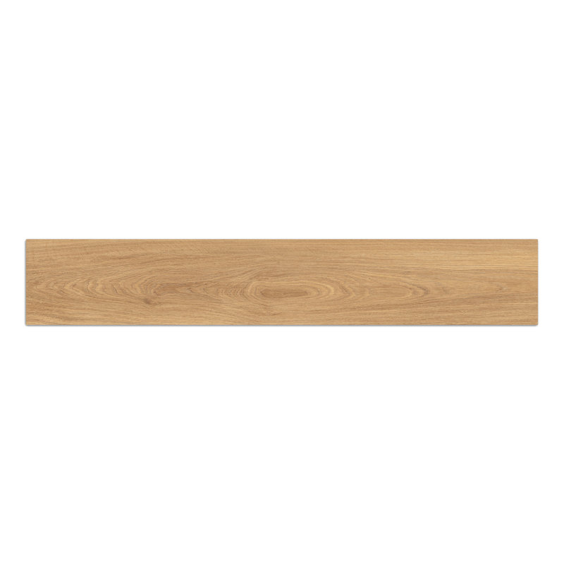 Carreau en porcelaine aspect bois 8 "x 48" Oak Leaf, Chêne doré