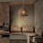 Aistis 1 - Light Matte Black Geometric Pendant-920335099