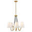 Lustre empire à 6 lumières Ardea