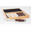 Viking Steakhouse Pakka Wood 6-Piece Steak Knife Set with Wooden Box-826997918