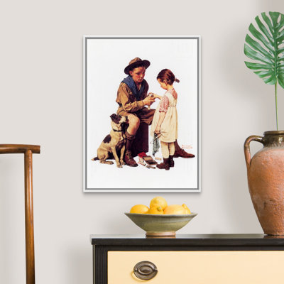 «Scout Bandage Girls Finger», art mural sur toile
