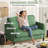 Small 2 seat 48" corduroy sofa, Comfy Sofa Couch with Spring Cushion-1159568005