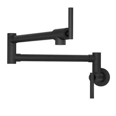 Mocoloo Wall Mount Swing Arm Folding Pot Filler Kitchen Faucet