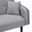 Lit pliant avec chaîne stéréo de couleur grise, multifonctionnel à toutes fins, lecture de musique sans fil, peu encombrant, ergonomique et stable, 32,47 po Grand design ergonomique - gris. Toute occasion.