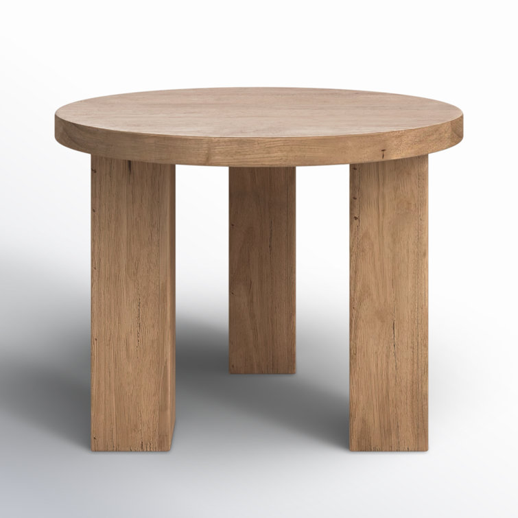 Siham Solid Wood End Table