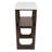 Narrow Console Table With Marble-Effect Top, Retro Entryway Table With Open Shelf, Sofa Table For Entryway, Hallway And Living Room-1654315073