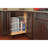 Rev-A-Shelf Pull Out Cabinet Tray Divider Organizer w/ Soft-Close-20984310