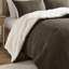 Édredon en chenille texturé gaufré pour lit double / grand - rembourrage 100% tout confort-125950373