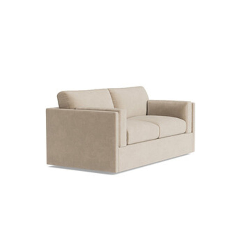 Fairfax Loveseat (70"), Velvet - Beige