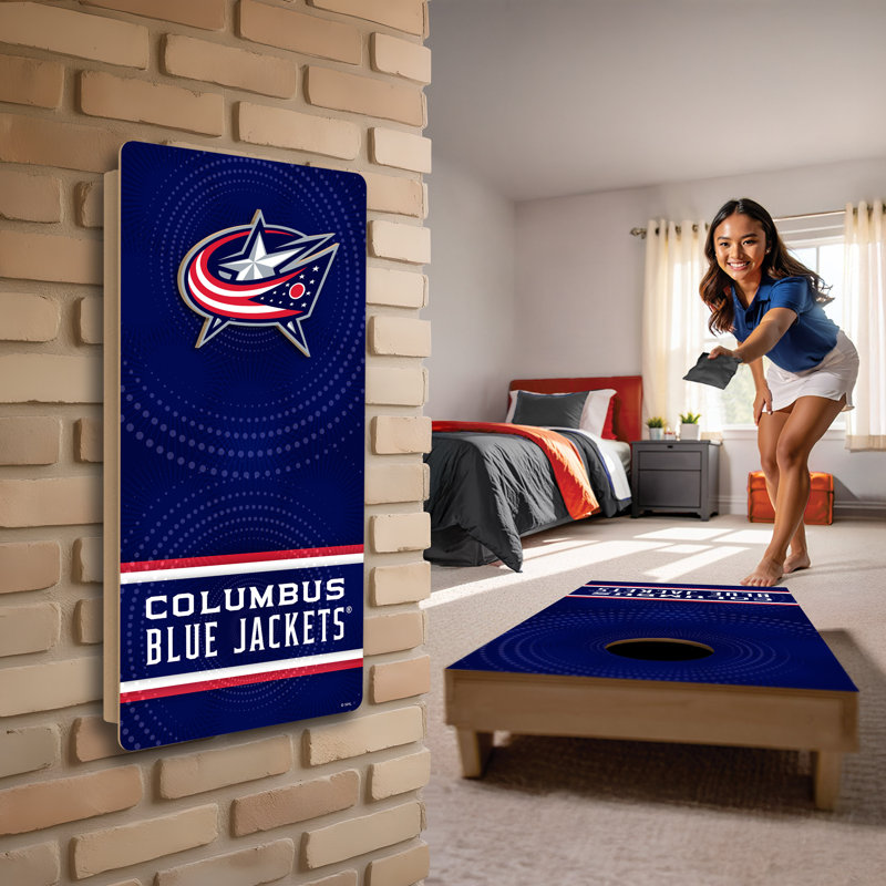 Mini-trou mural bleu Jackets Blue Jackets