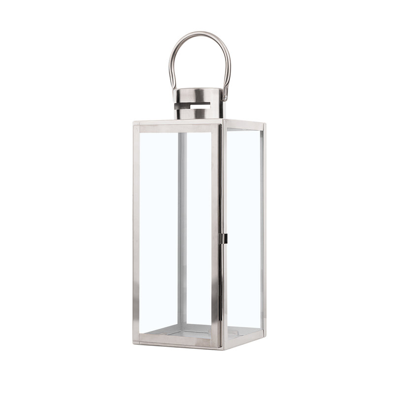 Floor Lantern, Silver