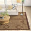 Rectangle Samson Moroccan Handmade Flatweave Area Rug in Brown/Camel-1976294555