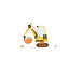 Excavator - impression d'art graphique-52837507-52837518-52837505