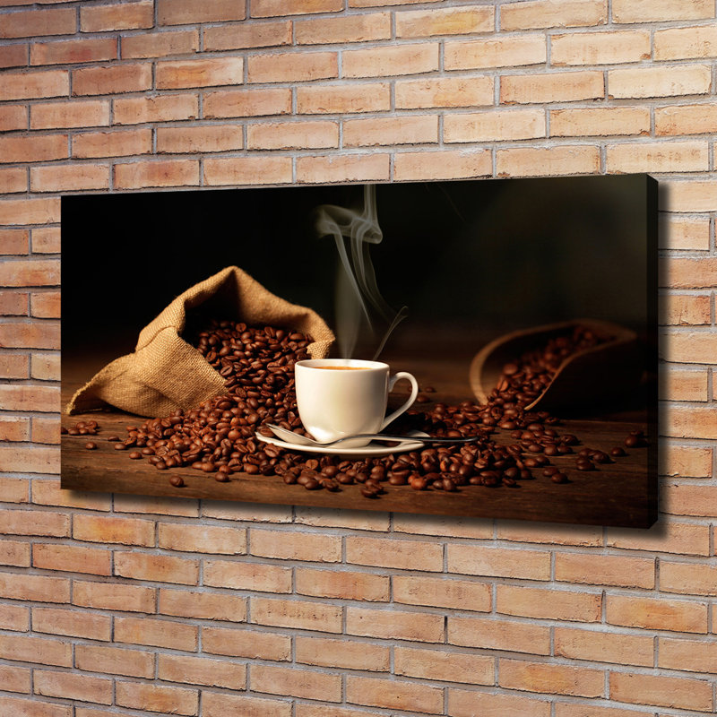 Coffee In A Cup - Wrapped Canvas Print