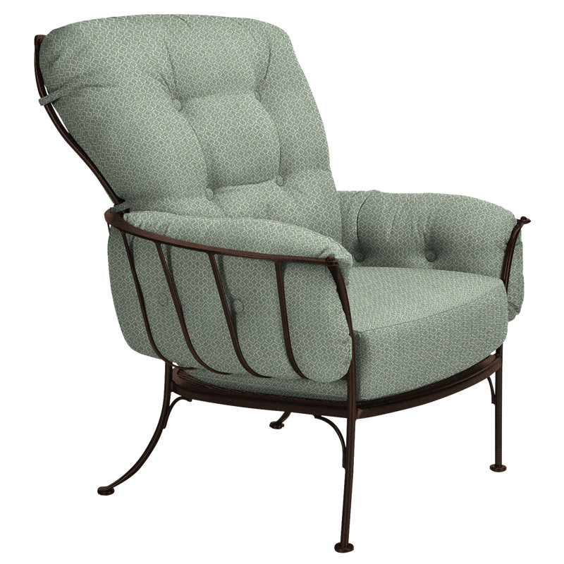 Monterra Outdoor Lounge Chair, Copper Creek, Adena Shale