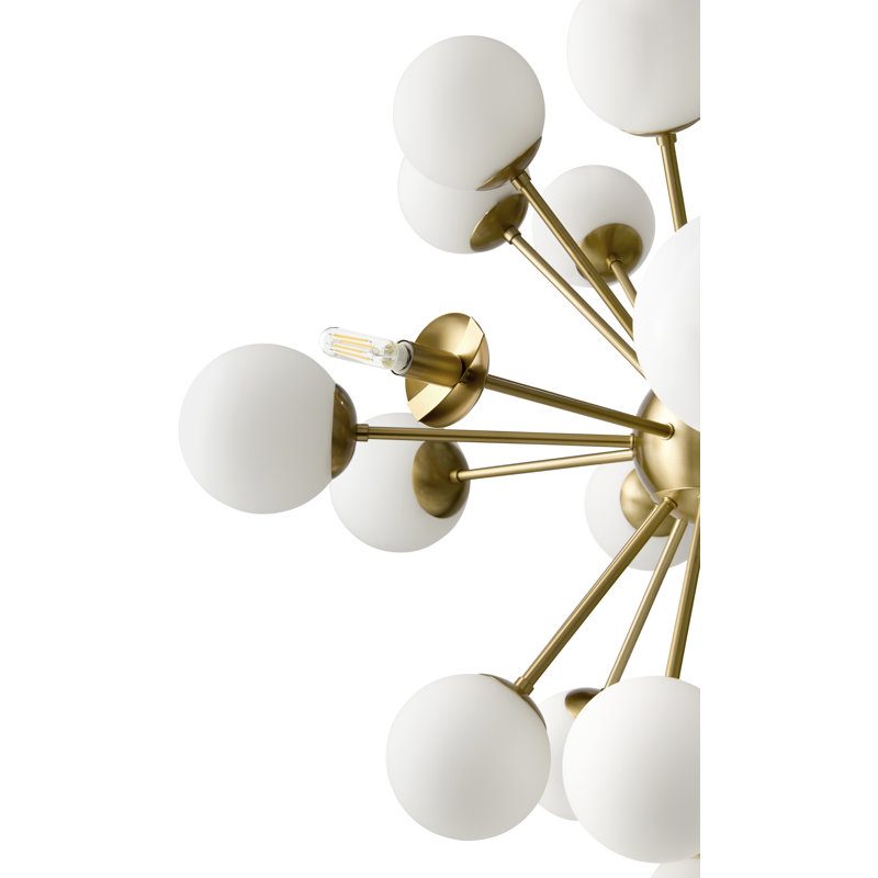 Liesse Chandelier, Brass