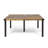Sharp Square Metal Outdoor Dining Table , 64'' in. W 64'' in. D