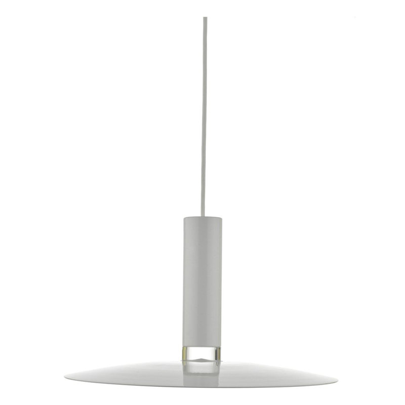 Mccracken 2.1cm H Metal Bowl Pendant Shade, White