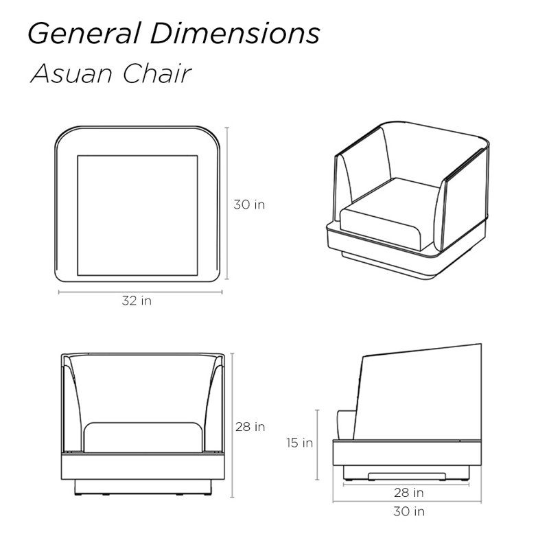 Asuan Barrel Chair, Drom 02