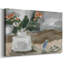 Vase de fleurs roses III - Toile tendue avec châssis-2110446750