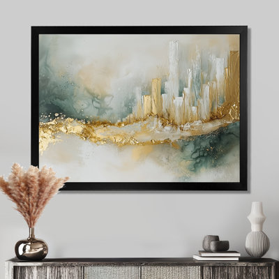 Schmid Emerald and Marble City Urban Jazz I - Art mural moderne abstrait