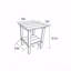 Chaise Adirondack pliante avec table d'appoint, ensemble de 3 chaises Adirondack avec texture en bois-537402816