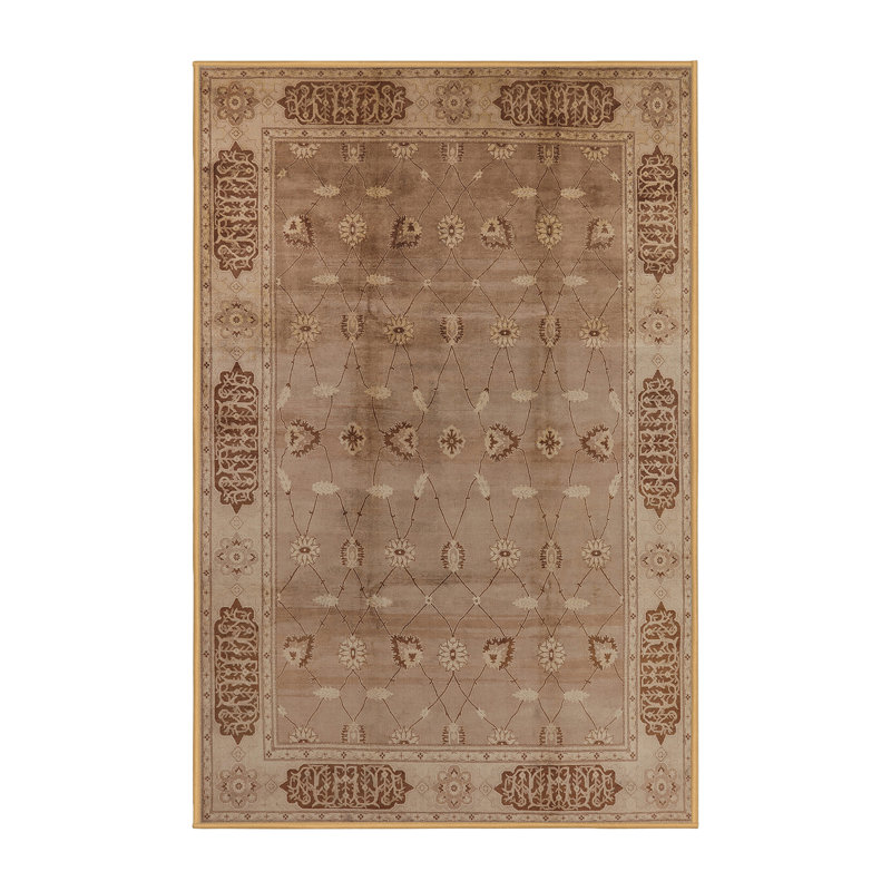 Tapis oriental brun Hovnan, Rectangle 5 pi x 7 pi