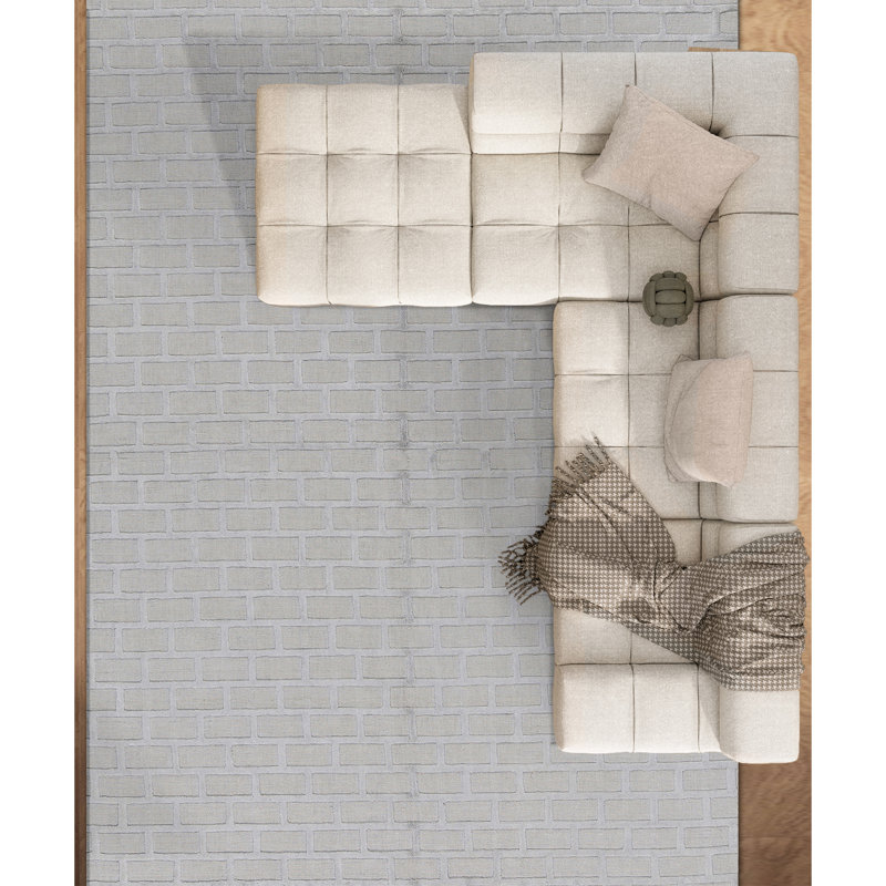Wool Geometric Area Rug