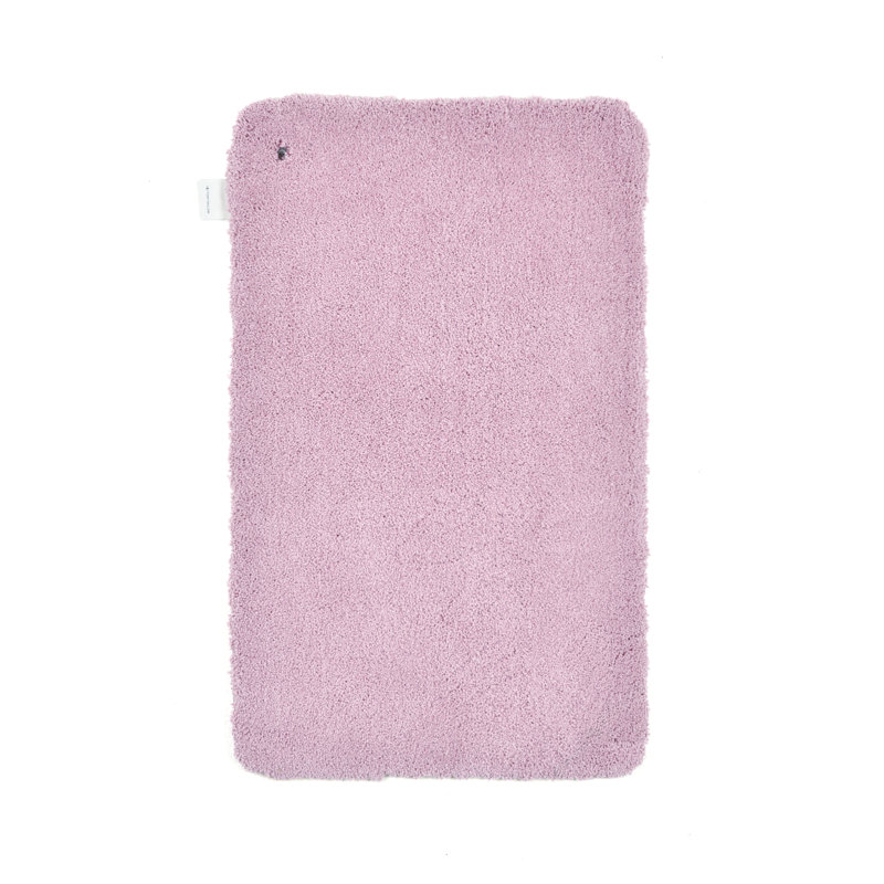Rectangle Bath Rug, 70 x 120 cm, Pink