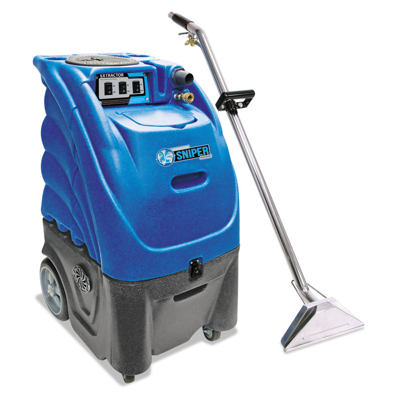 Blue 12-Gallon Dual Motor Carpet Extractor with Steel Wand