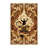 Soft Plush Glenmore National Anthem Performance Classic Damask Area Rug in Brown – LightBrown Binding-1412080837